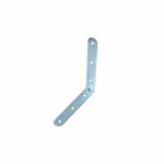 CENTRALE BRICO Equerre de chaise fer zingué, H.12 cm