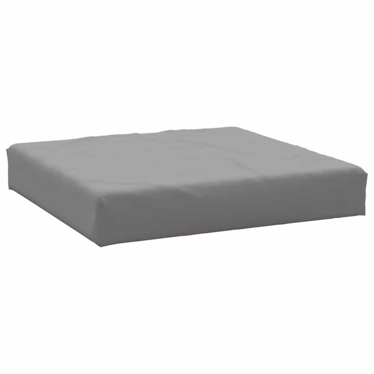 VIDAXL Coussin de palette gris 60x60x8 cm tissu oxford