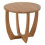 Voir la diapositive 1 : Paris Prix Table d'Appoint en Teck  Bruni  60cm Naturel