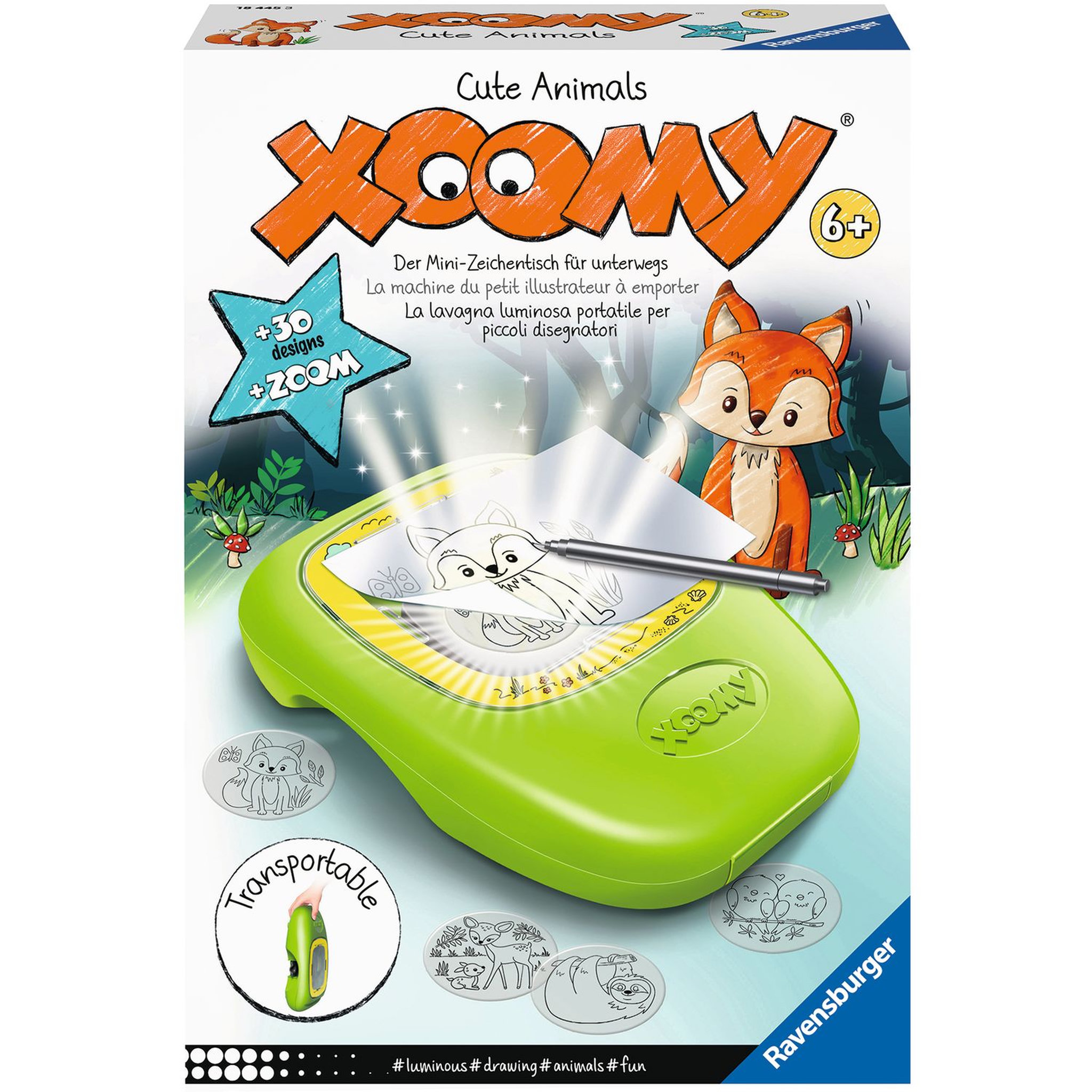 RAVENSBURGER Xoomy Midi Cute animals
