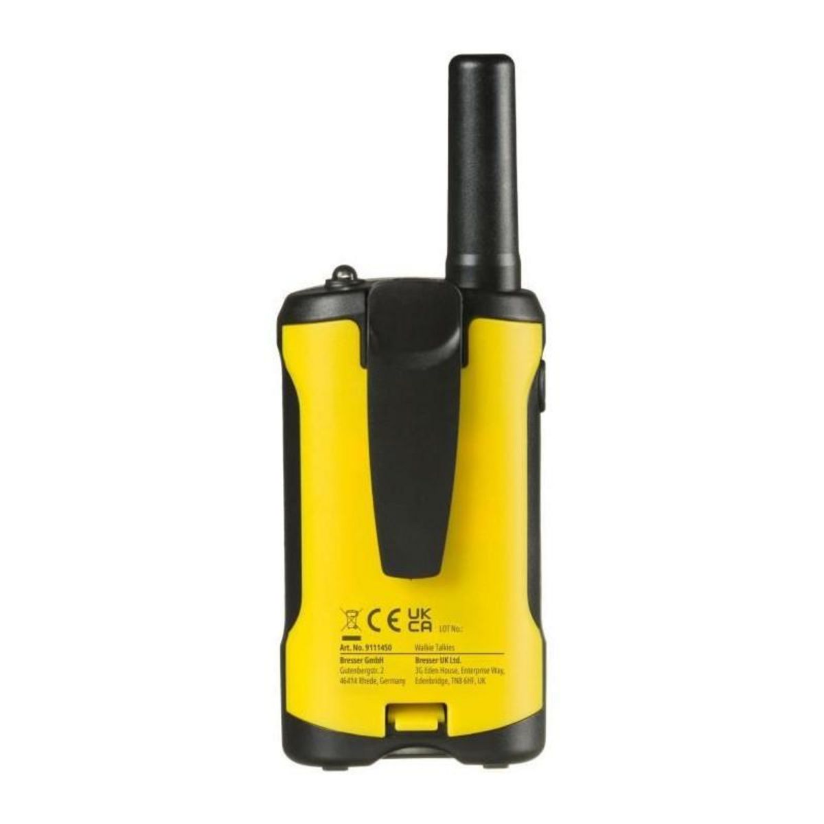 Bresser Walkie-Talkies enfant - National Geographi -c a longue portée (jusqu'a 6 km) et fonction mains libres