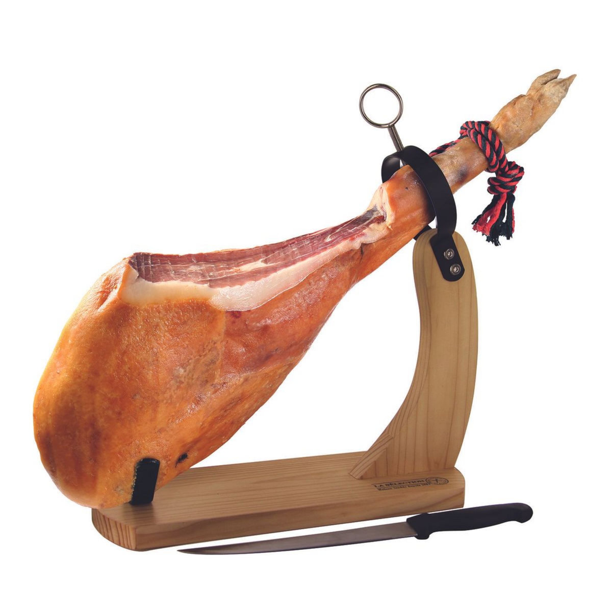 Support jambon avec couteau 