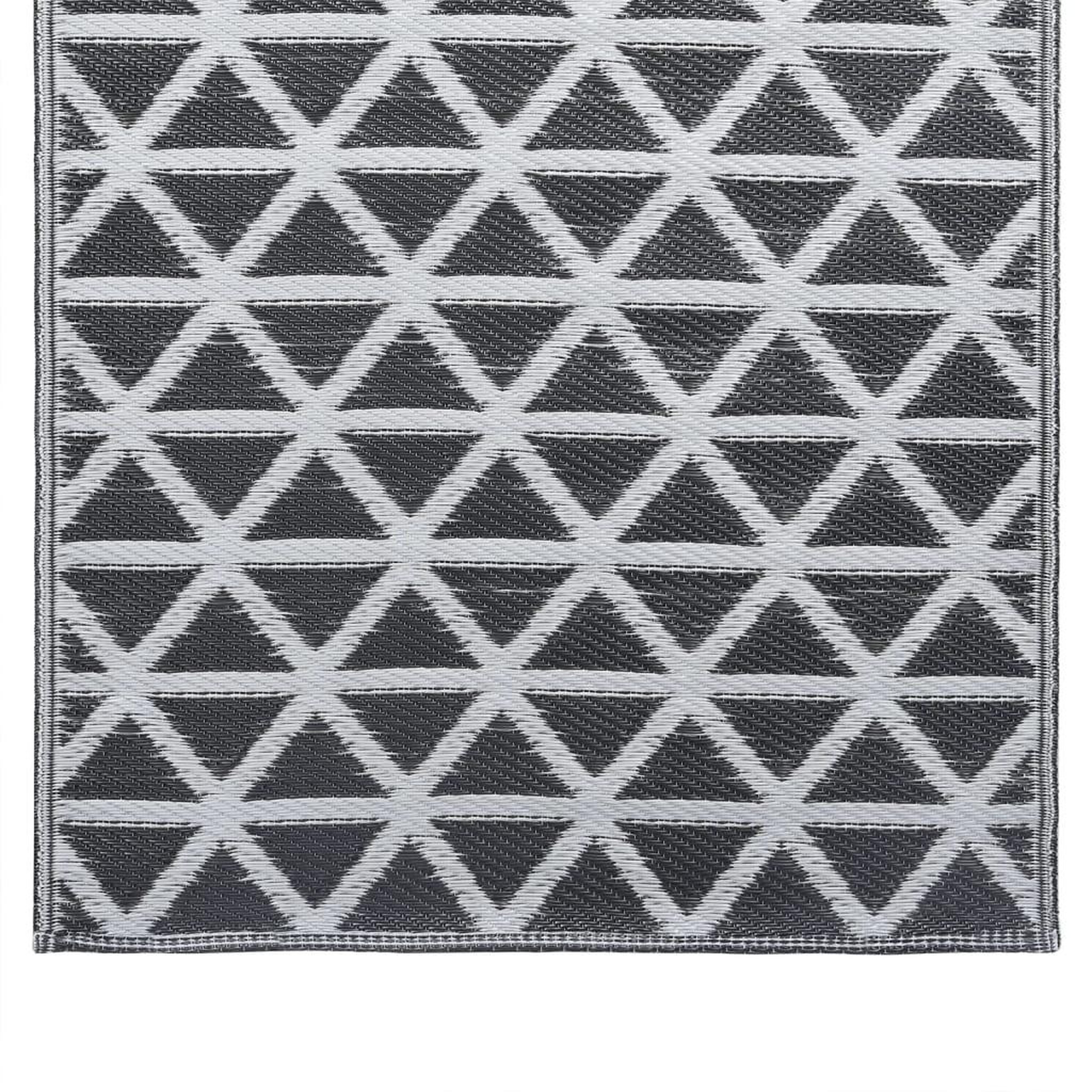 Voir la diapositive 5 : VIDAXL Tapis d'exterieur ARAKIL noir 120x180 cm PP