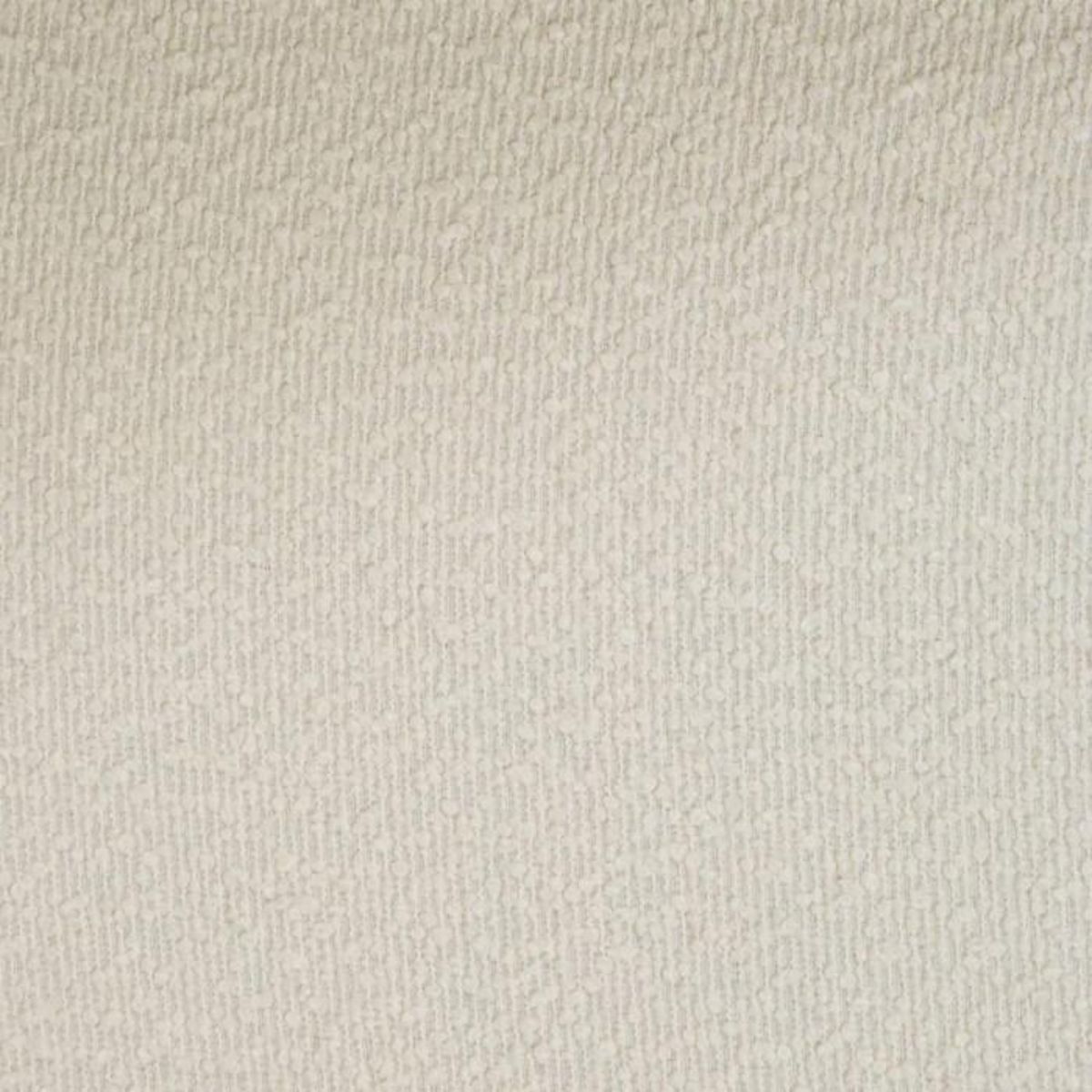 ATMOSPHERA Fauteuil à dîner en bouclette AMOS - Blanc