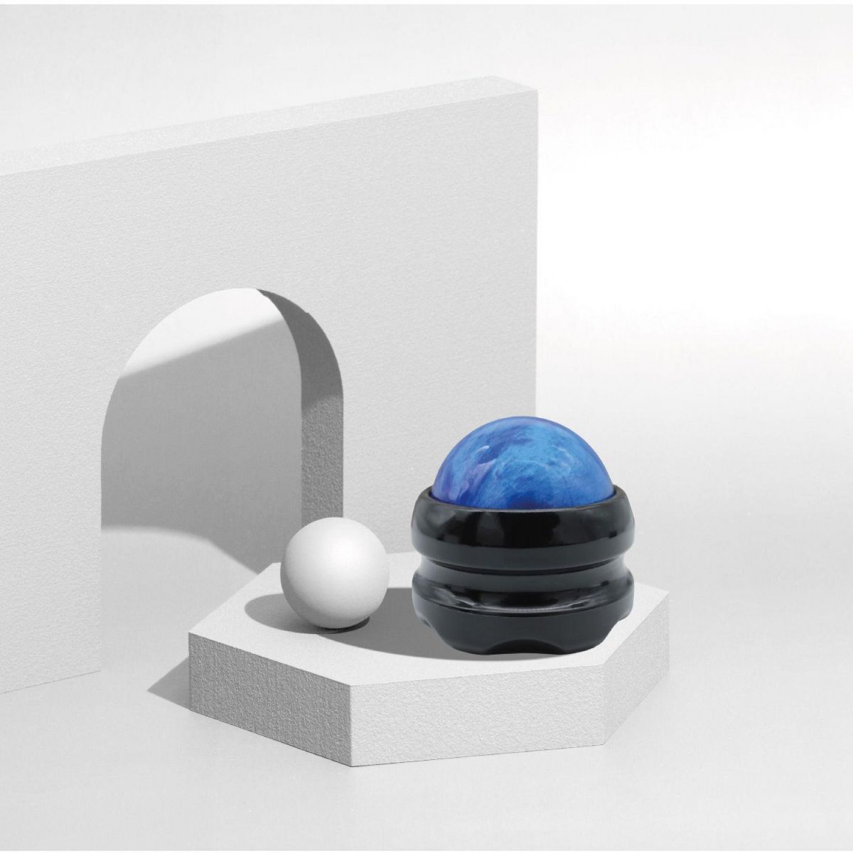 VIVEZEN Boule de massage roll on avec rotation à 360°