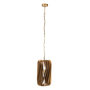 Voir la diapositive 1 : Paris Prix Lampe Suspension Design en Métal  Tina  156cm Or