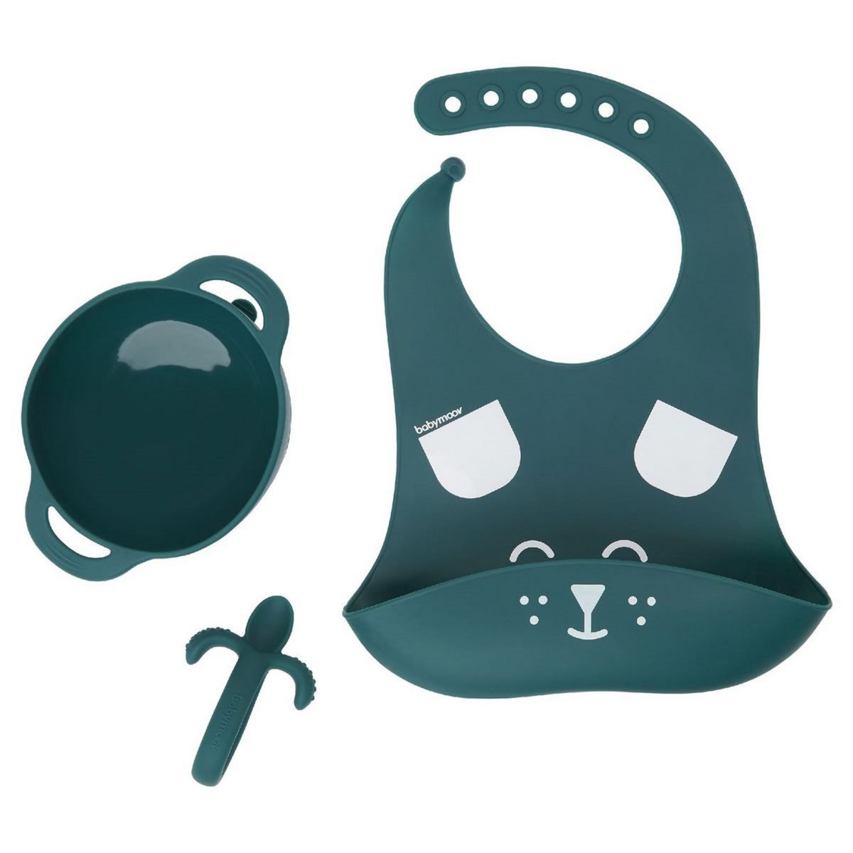 BABYMOOV Kit repas en silicone FIRST'ISY