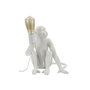 Voir la diapositive 2 : Paris Prix Lampe à Poser Design  Monkey  33cm Blanc