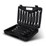 Voir la diapositive 2 : VIDAXL Jeu de cles a cliquet 12 pcs