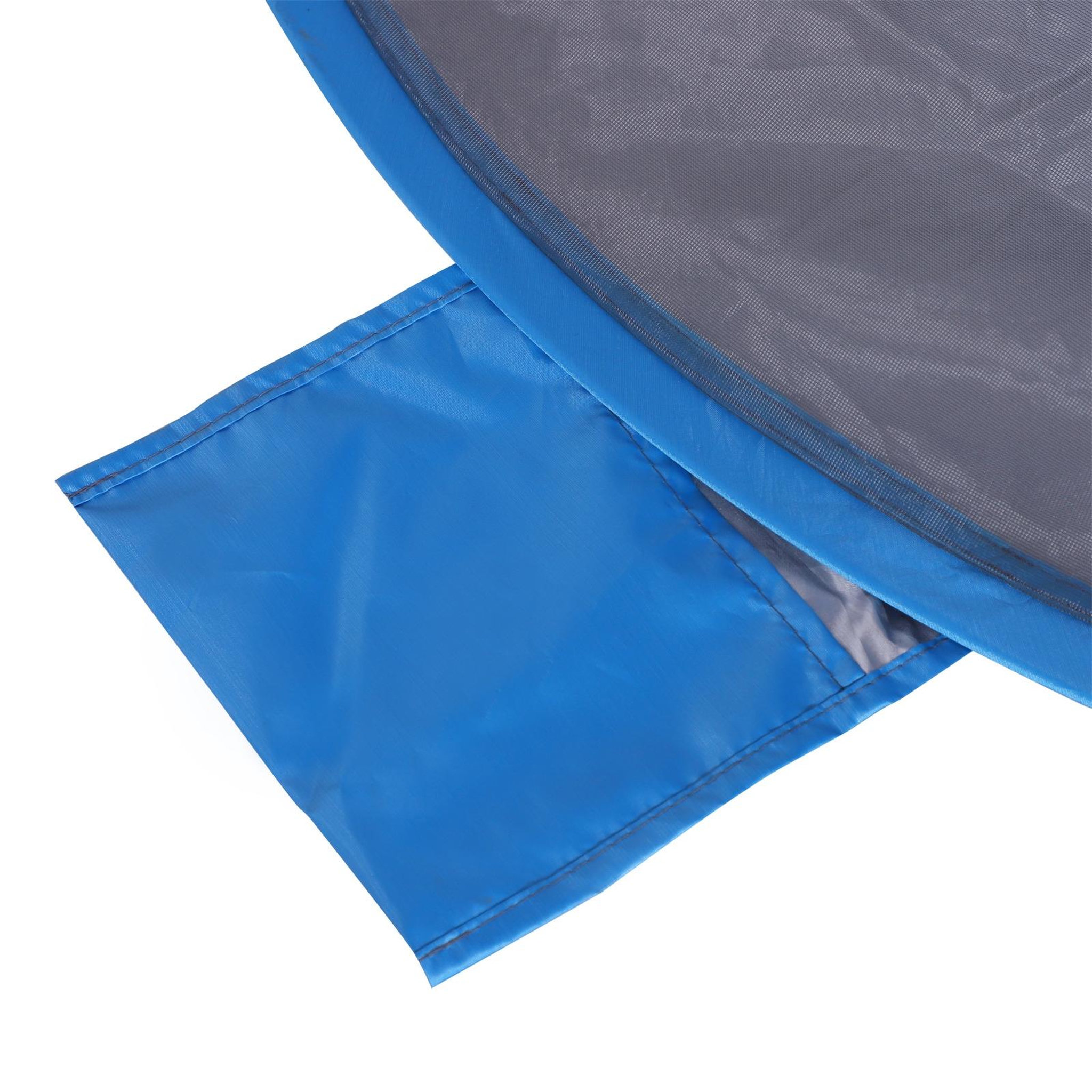 Voir la diapositive 6 : OUTSUNNY Abri de plage tente de plage pliable pop-up automatique instantané protection uv fenêtre arrière grand tapis de sol bleu ciel