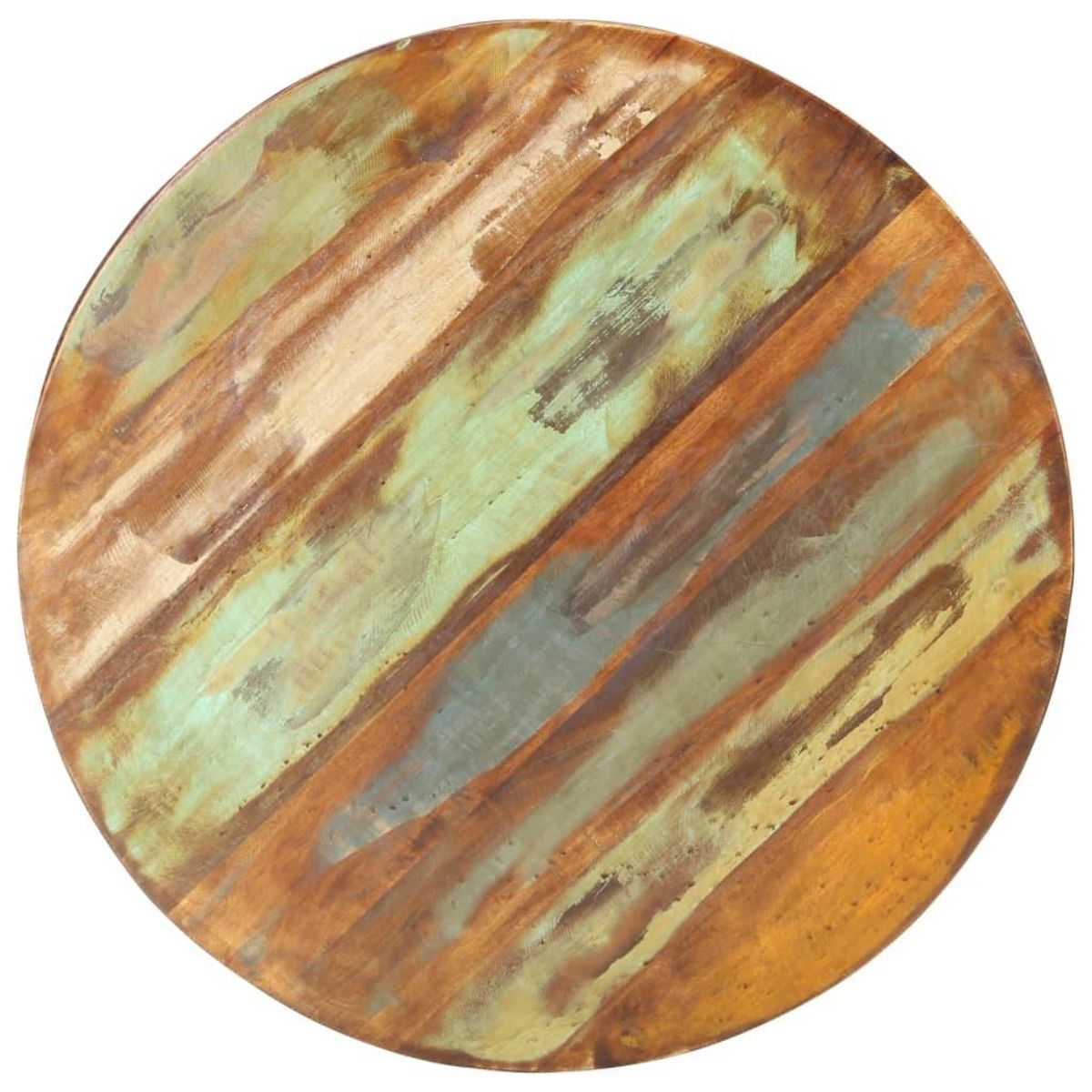 VIDAXL Table basse Ø68x43 cm Bois de recuperation massif