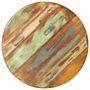Voir la diapositive 4 : VIDAXL Table basse Ø68x43 cm Bois de recuperation massif