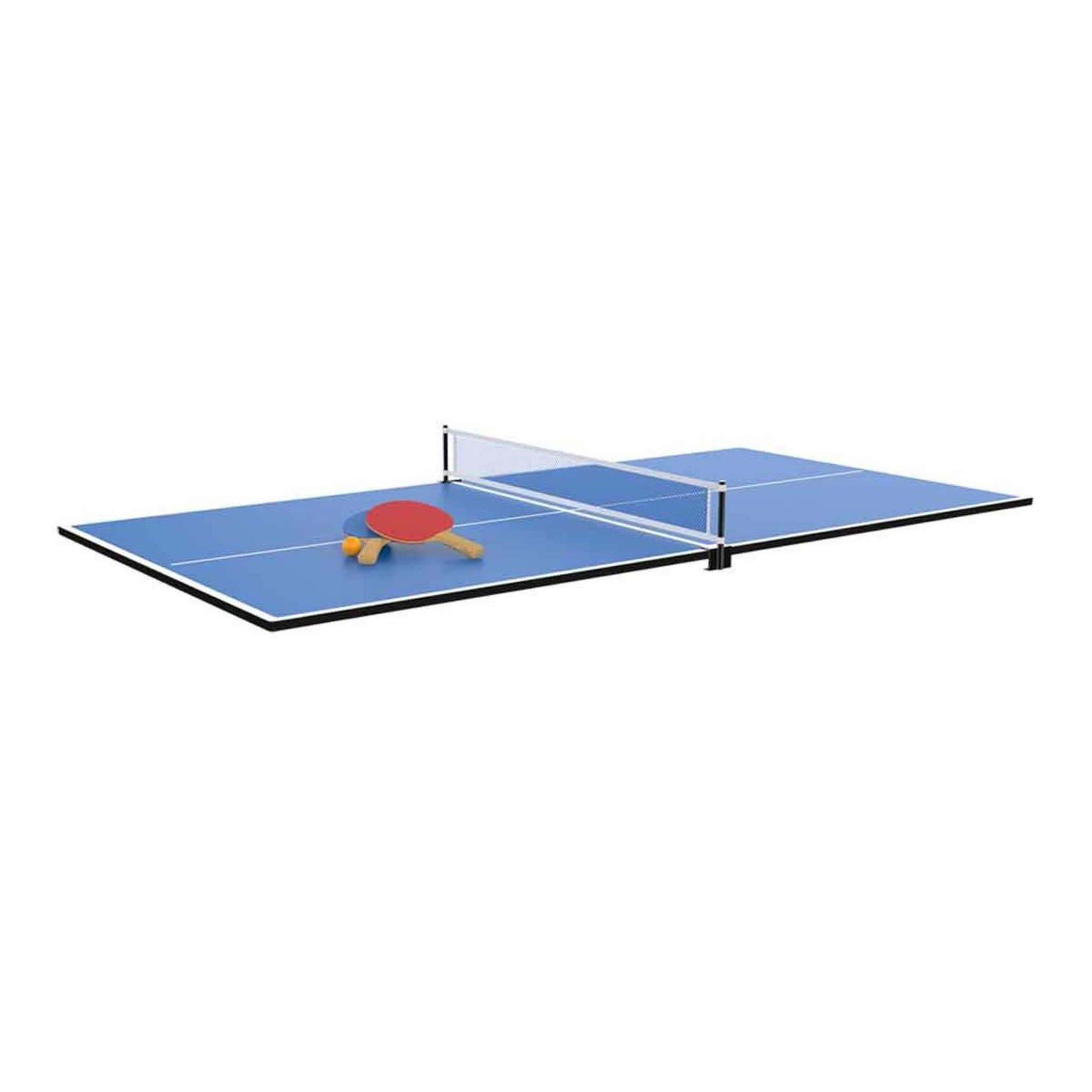 Voir la diapositive 2 : DE FAUGERES Plateau Dinatoire Réversible  Ping Pong  213cm Noir Grainé