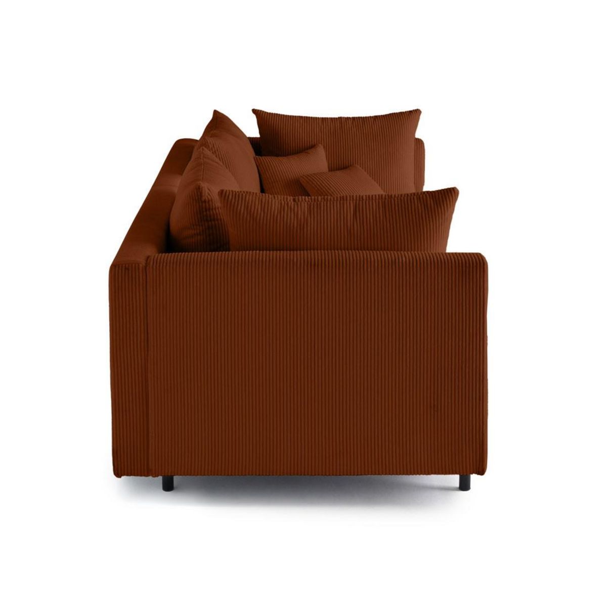 LISA DESIGN Edinburg - canapé modulable 2 places - en velours côtelé