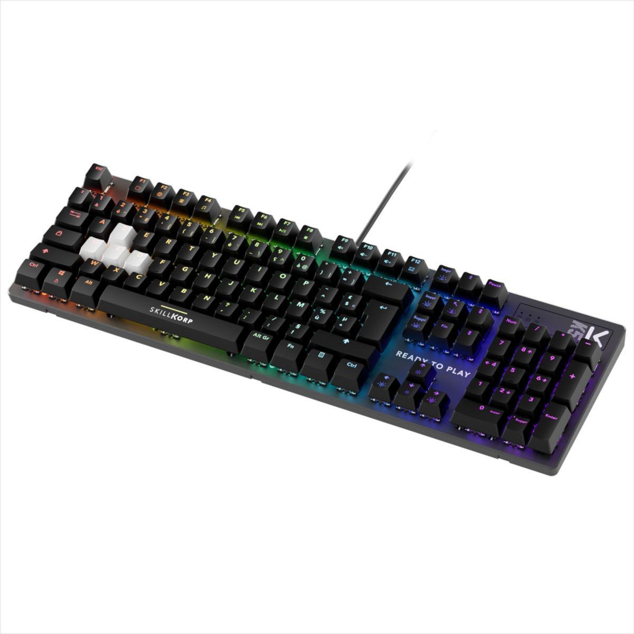 SKILLKORP Clavier gamer k5 noir access