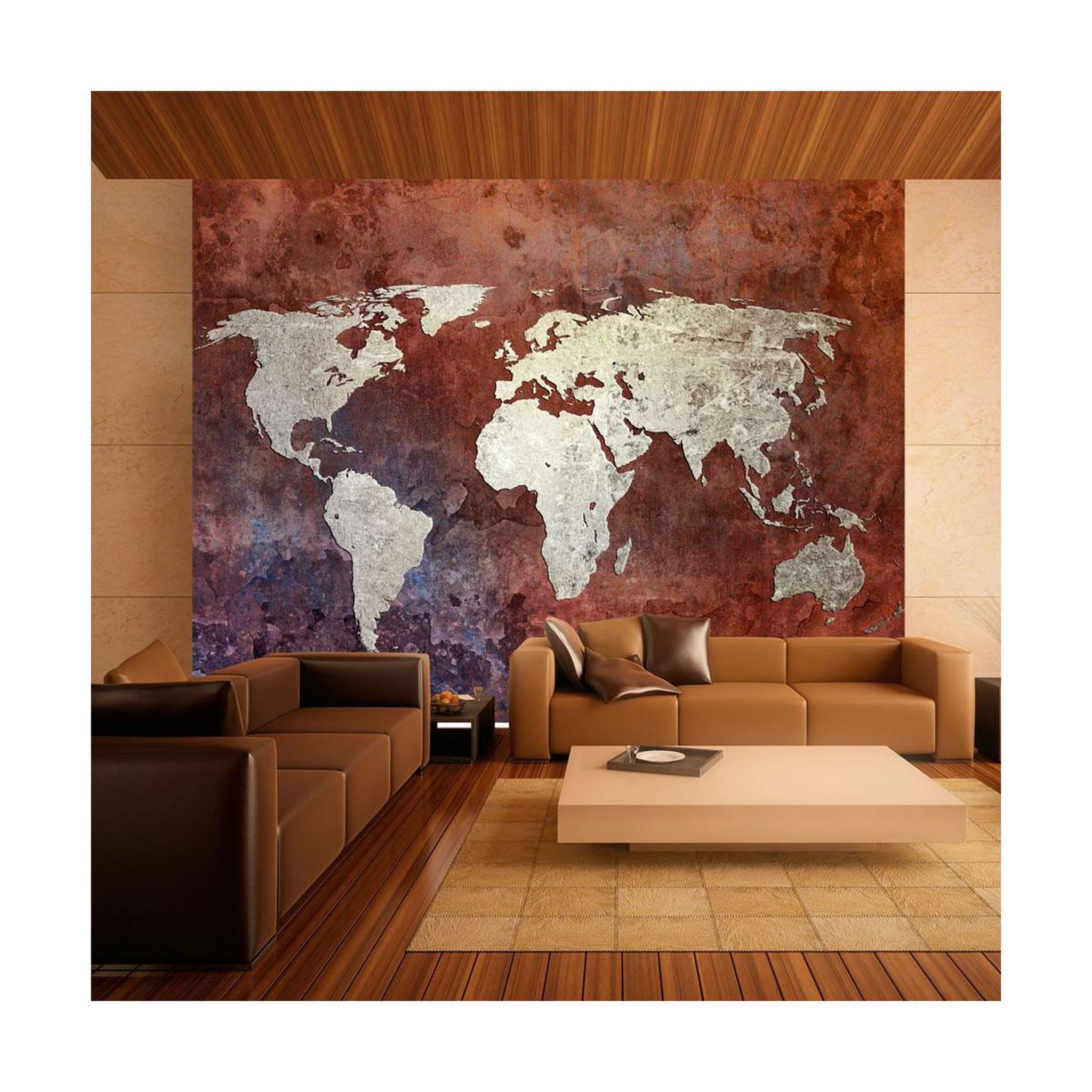 Voir la diapositive 1 : Paris Prix Papier peint  iron continents