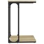 Voir la diapositive 5 : VIDAXL Table d'appoint Chene sonoma 40x30x60 cm Bois d'ingenierie