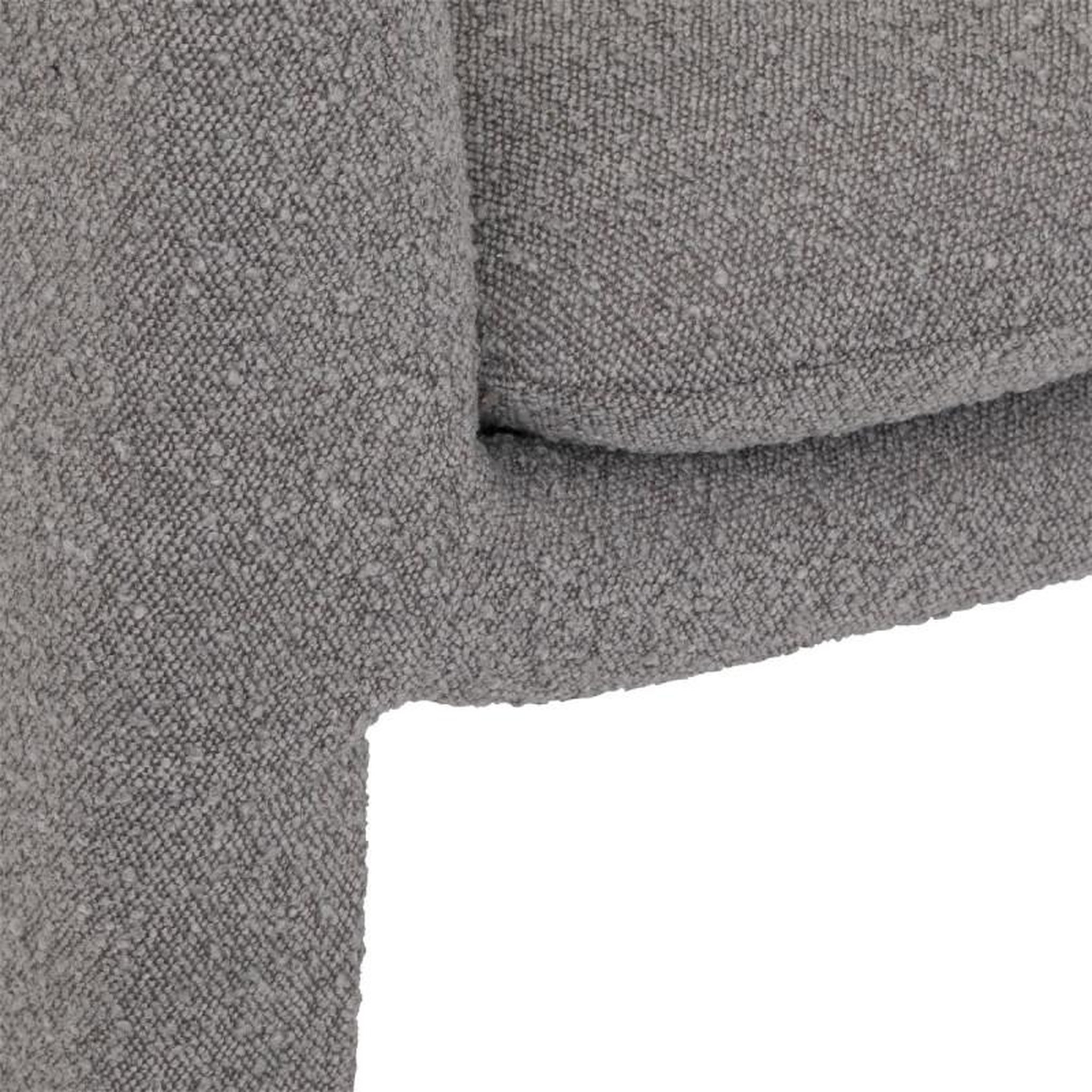 Voir la diapositive 2 : ATMOSPHERA Fauteuil  Kunjo  Bouclette Gris Atmosphera