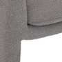 Voir la diapositive 2 : ATMOSPHERA Fauteuil  Kunjo  Bouclette Gris Atmosphera