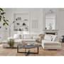 Voir la diapositive 4 : LISA DESIGN Vermont - canapé panoramique d'angle droit - 7 places - convertible - en tissu