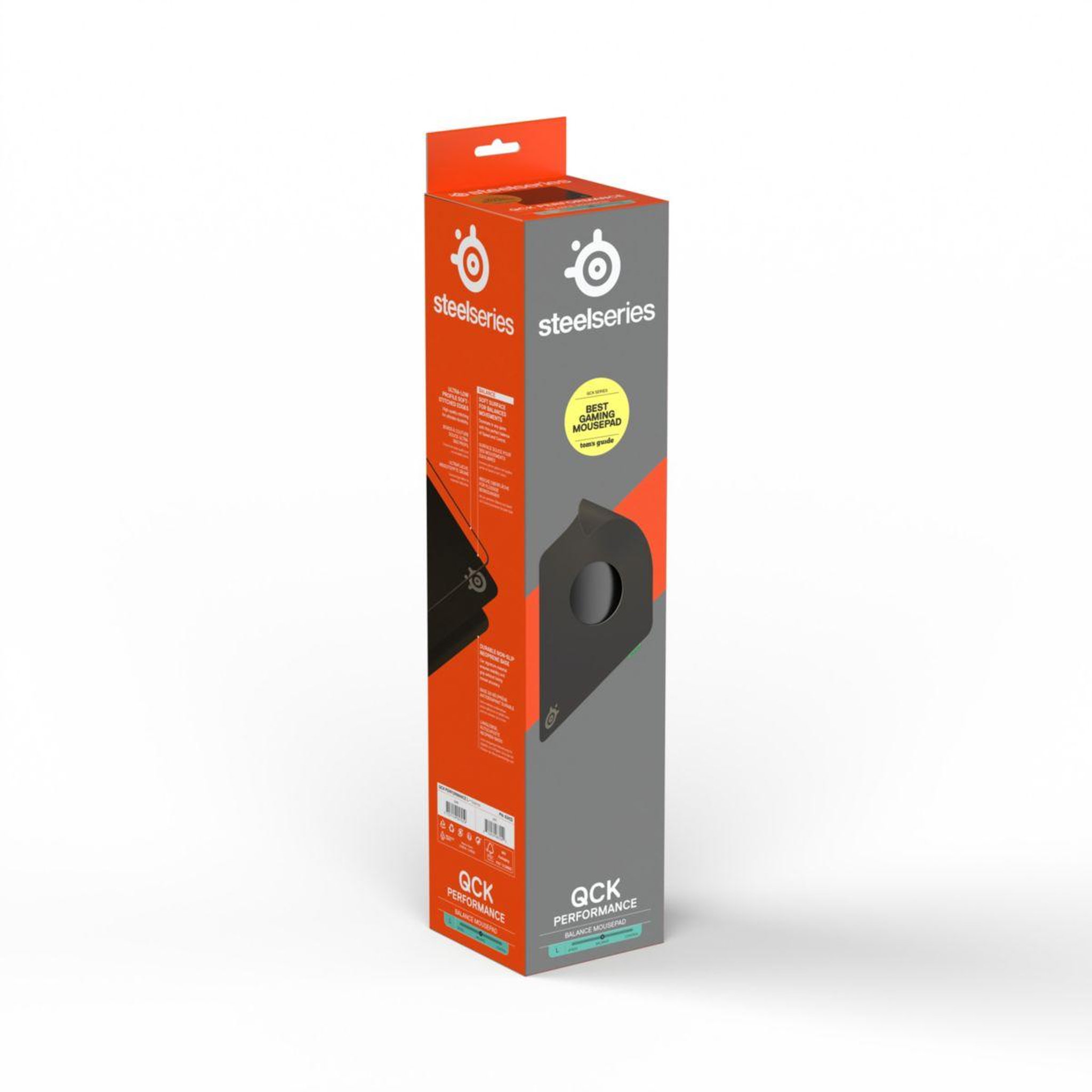 Voir la diapositive 4 : STEEL SERIES Tapis de souris QcK Perf L Balance
