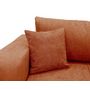 Voir la diapositive 5 : BEST MOBILIER Nicole - canapé droit 4 places convertible avec coffre en tissu