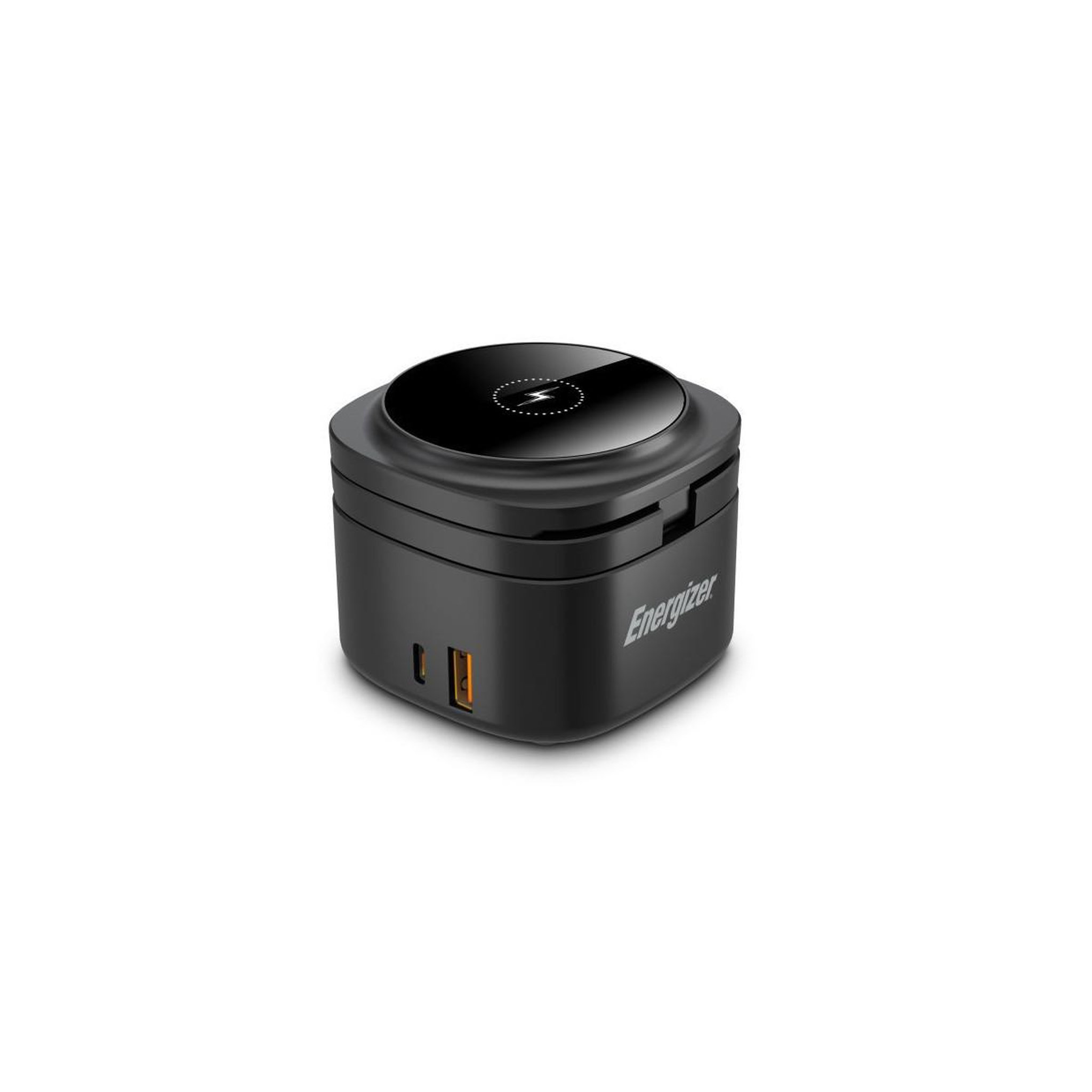 Energizer Energizer WCP311 chargeur d'appareils mobiles Écouteurs, Smartphone, Smartwatch Noir USB Recharge sans fil Charge rapide Intérieure