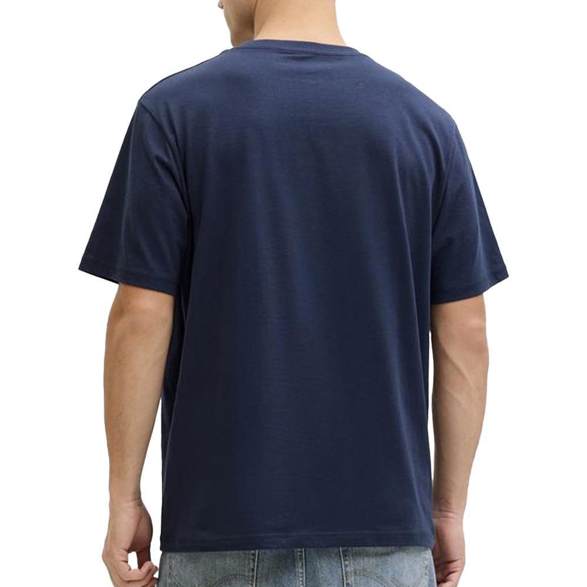 Voir la diapositive 2 : Jack & Jones T-Shirt Marine Homme Jack & Jones Jjfrank