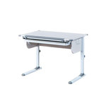 Paris Prix Bureau Inclinable 1 Tiroir  Evan  110cm Blanc