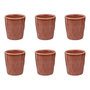 Voir la diapositive 1 : SECRET DE GOURMET Lot de 6 Tasses Design  Zoé  22cl Corail