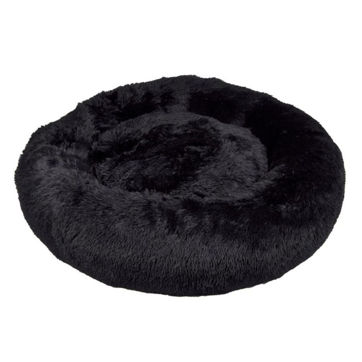 Paris Prix Coussin pour Chien & Chat  Fluffy  95cm Noir