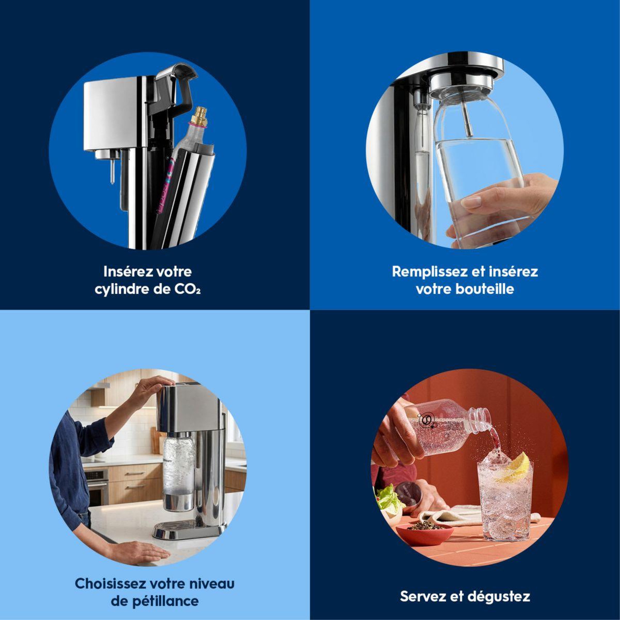 Voir la diapositive 5 : SODASTREAM Machine à soda enso 1013611330