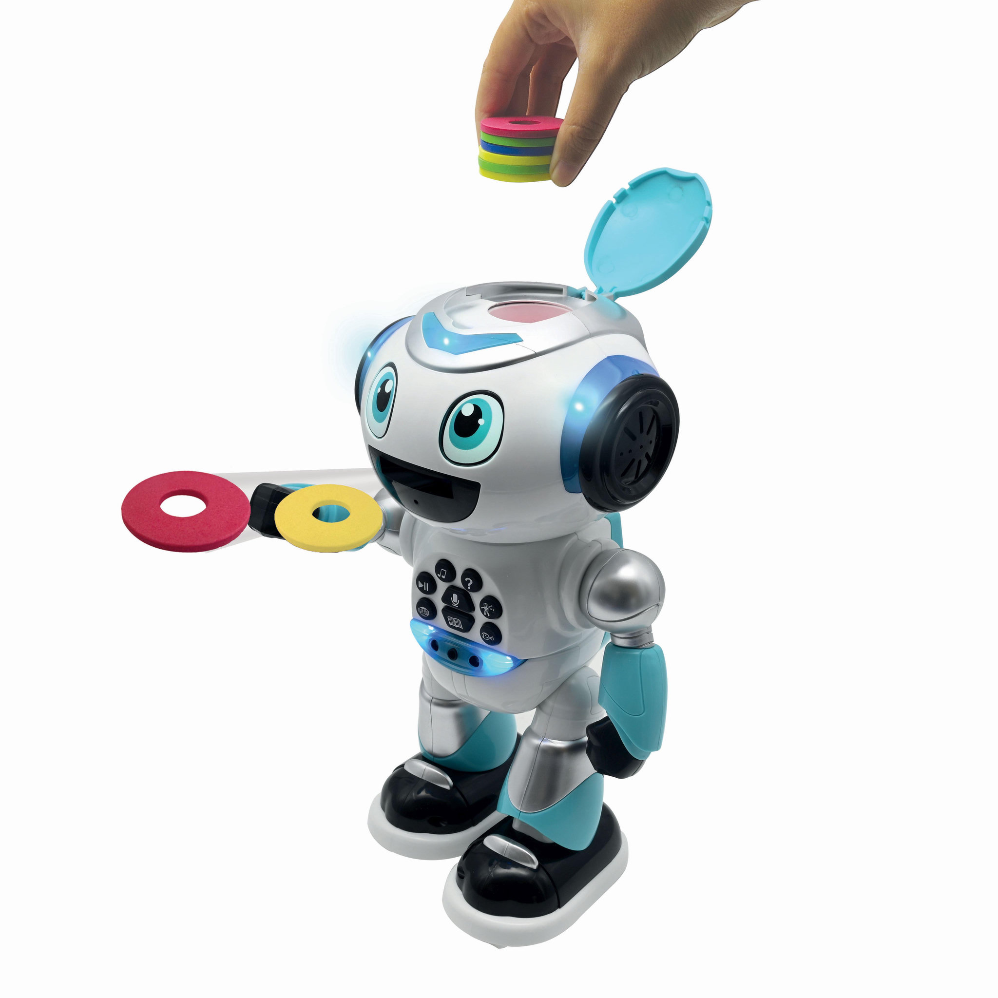 Voir la diapositive 2 : Lexibook Powerman Robot Programmable (Français)
