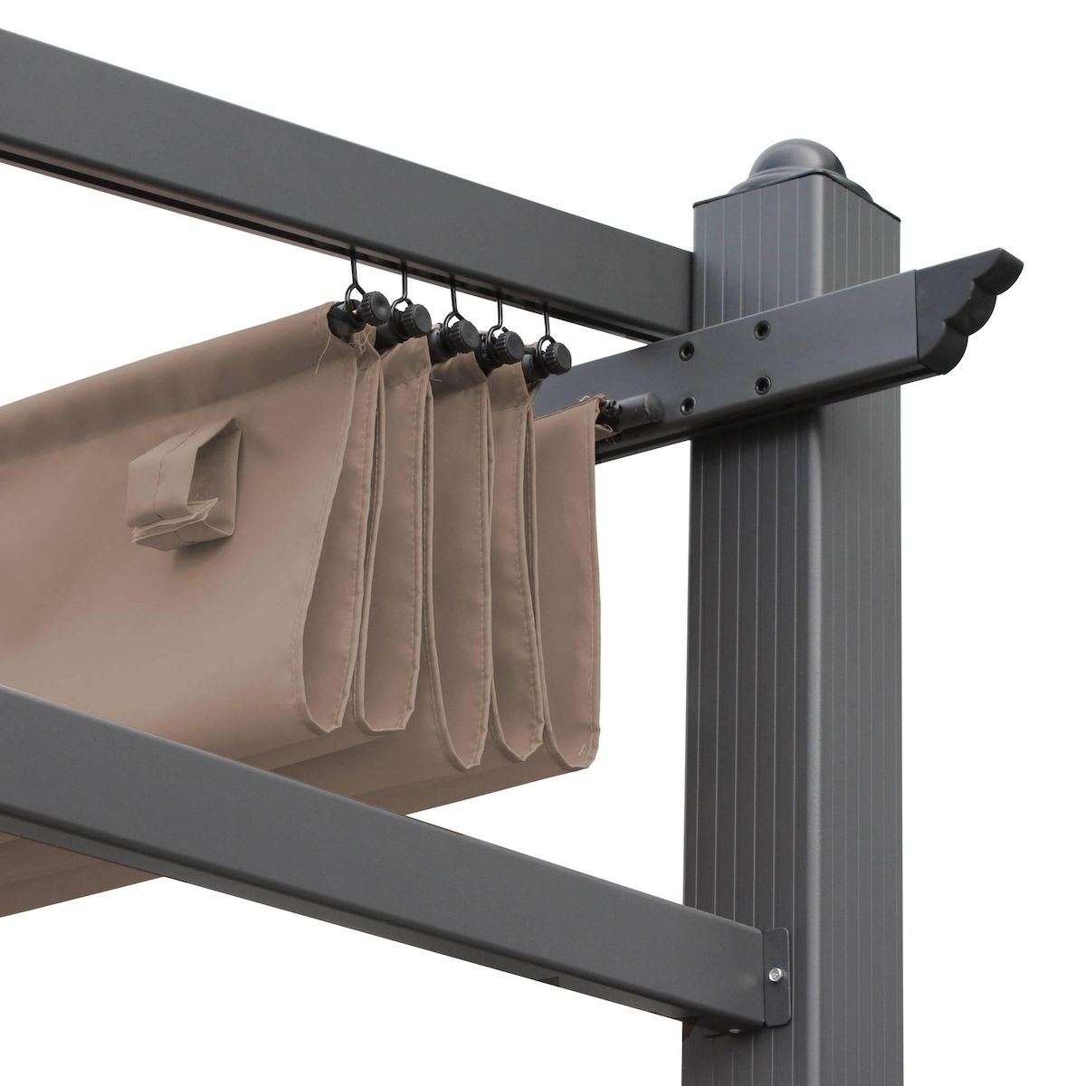 SWEEEK Toile de toit pour tonnelle 3x4m Murum - toile de rechange pergola, toile de remplacement