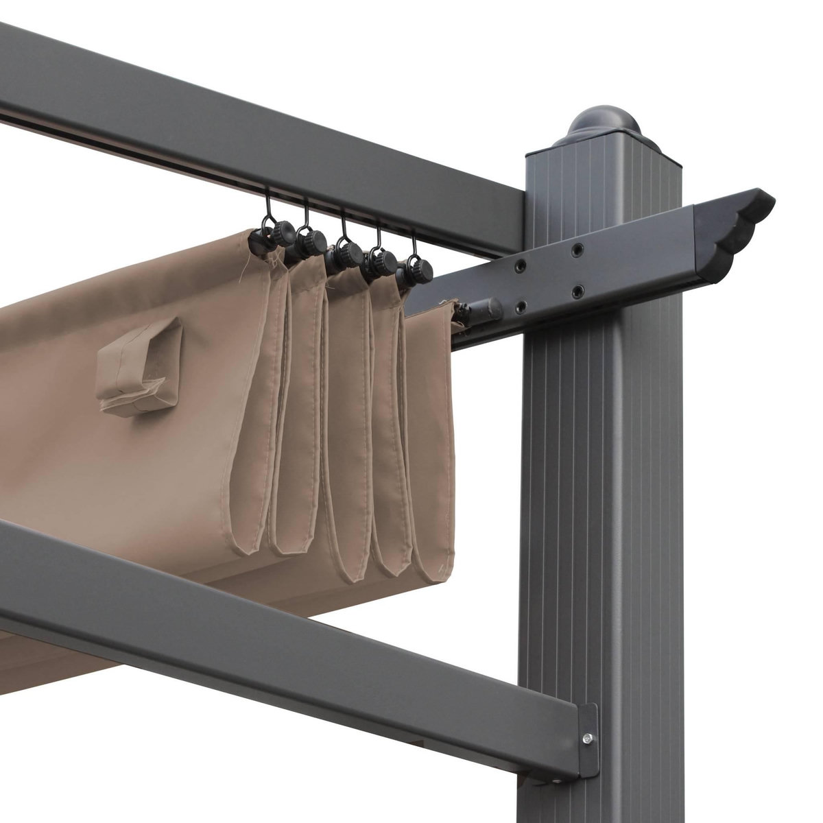 SWEEEK Toile de toit pour tonnelle 3x4m Murum - toile de rechange pergola, toile de remplacement