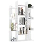 Voir la diapositive 4 : VIDAXL Bibliotheque Blanc 86x25,5x140 cm Bois d'ingenierie