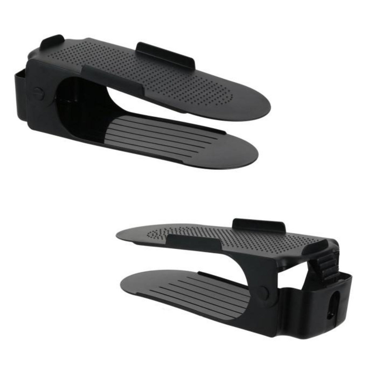 Paris Prix Lot de 5 Range-Chaussures  Magique  25cm Noir