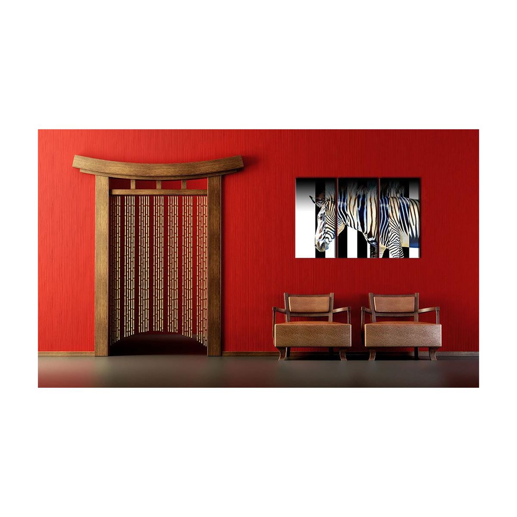 Voir la diapositive 2 : Paris Prix Tableau imprimé  rayures