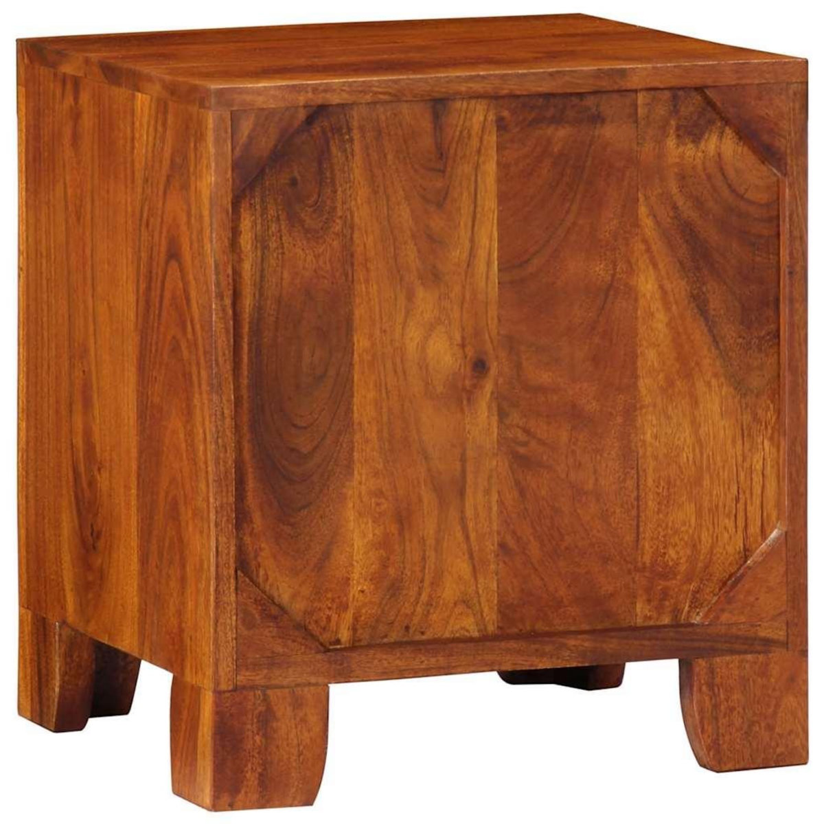 VIDAXL Table de chevet 40x35x45 cm bois d'acacia massif
