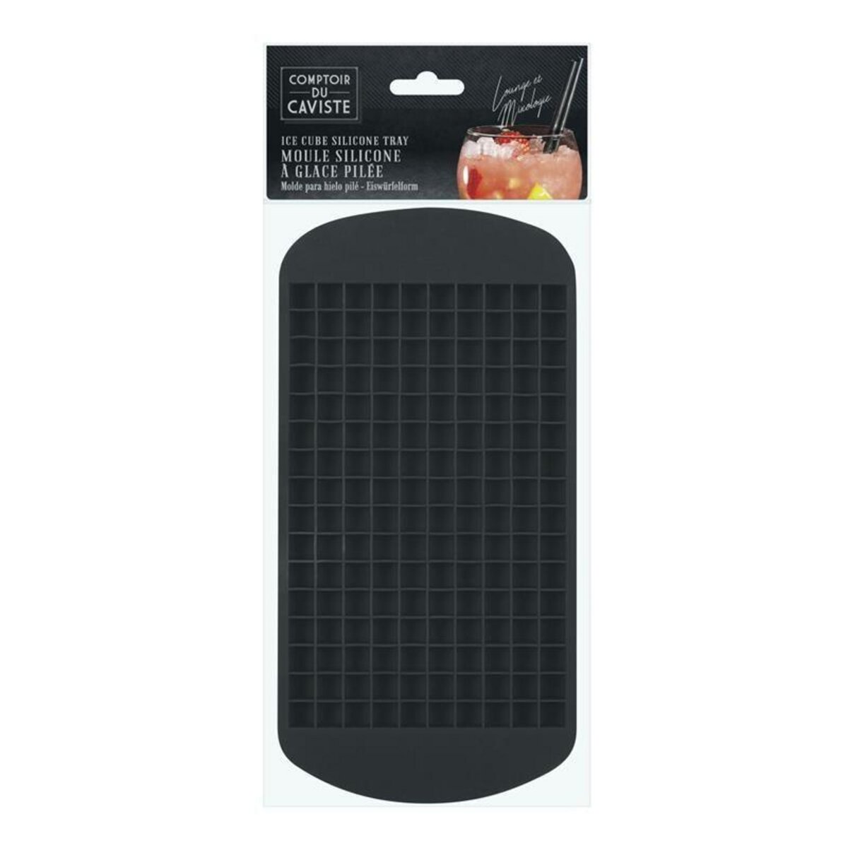 Moule 40 financiers silicone- Noir,rouge - Silitop