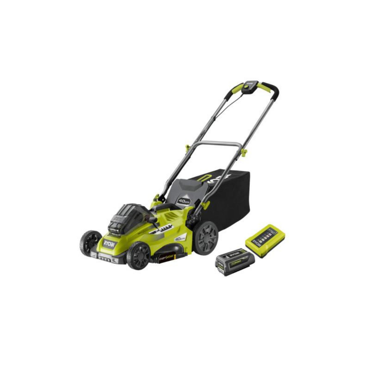 Ryobi Tondeuse poussée RYOBI 36V - coupe 40cm - 1 batterie 5,0Ah - 1 chargeur - RLM36X41H50G