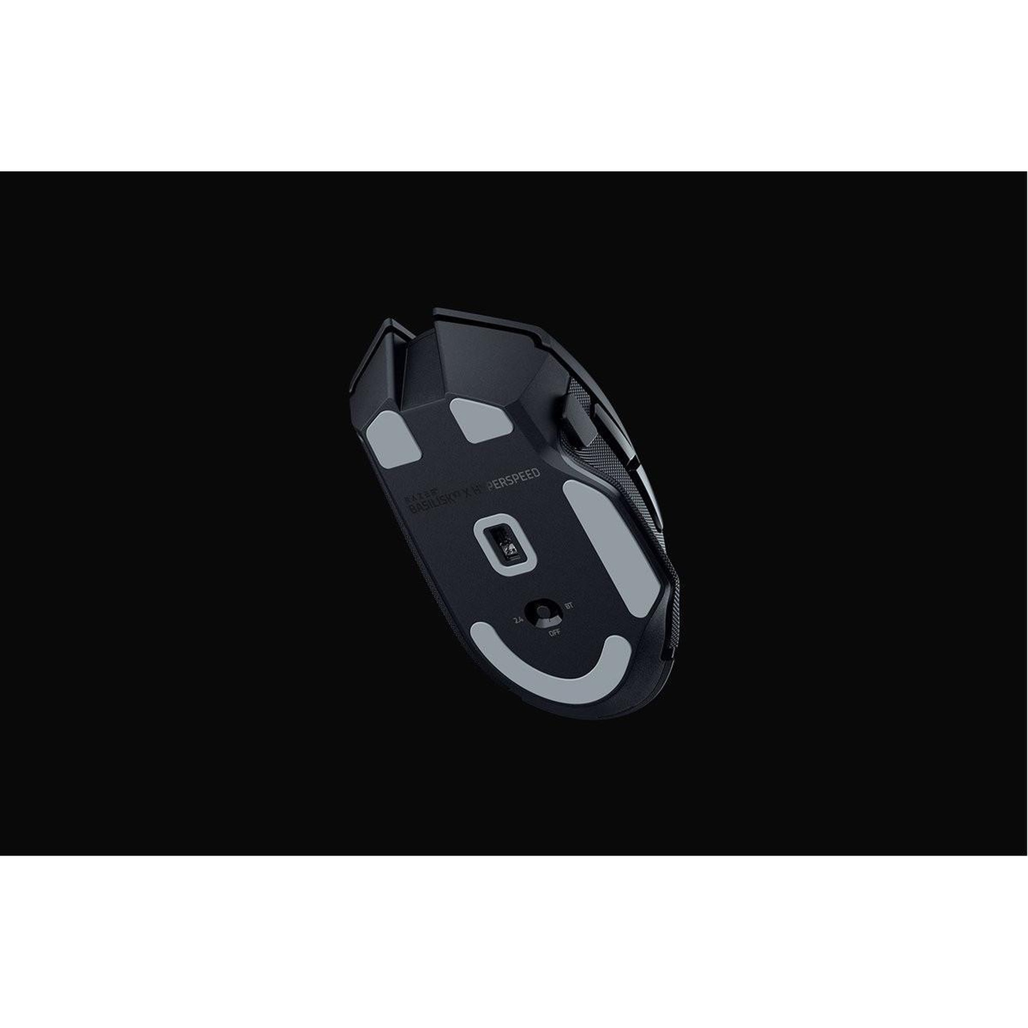 Voir la diapositive 3 : Razer Souris sans fil gaming Razer Basilisk V3 X Hyperspeed Noir et Vert