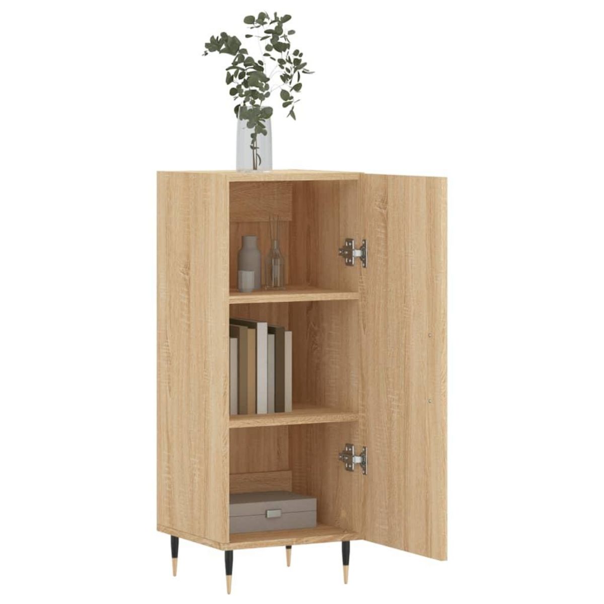 VIDAXL Buffet Chene sonoma 34,5x34x90 cm Bois d'ingenierie