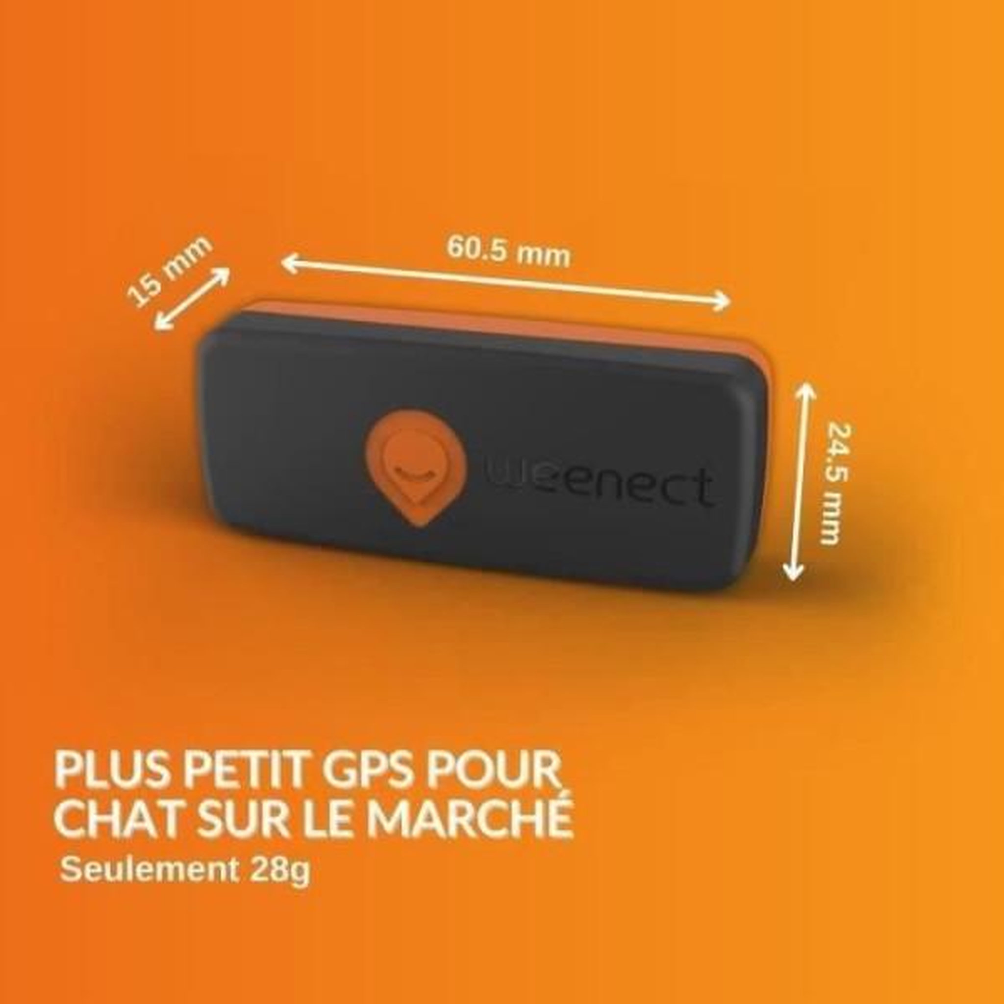 Voir la diapositive 6 : WEENECT Traceur GPS pour Chat - Weenect XS (Black Edition 2023)