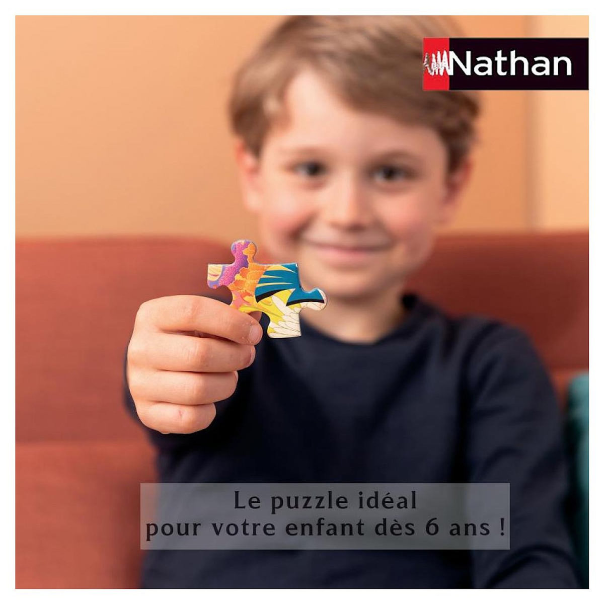 Nathan Puzzle 60 p - jolie petite sirène / disney ariel