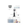 Voir la diapositive 3 : Farelek YELLOWSTONE - Ventilateur brumisateur sur pied Ø40cm 100W noir