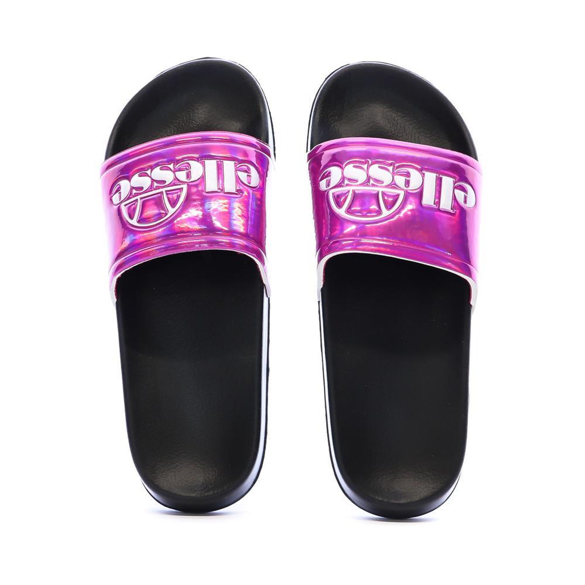 Voir la diapositive 5 : ELLESSE Claquettes Rose/Noir Femme Ellesse Demi