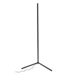 Paris Prix Lampadaire d'Angle à LED  Tube  142cm Noir