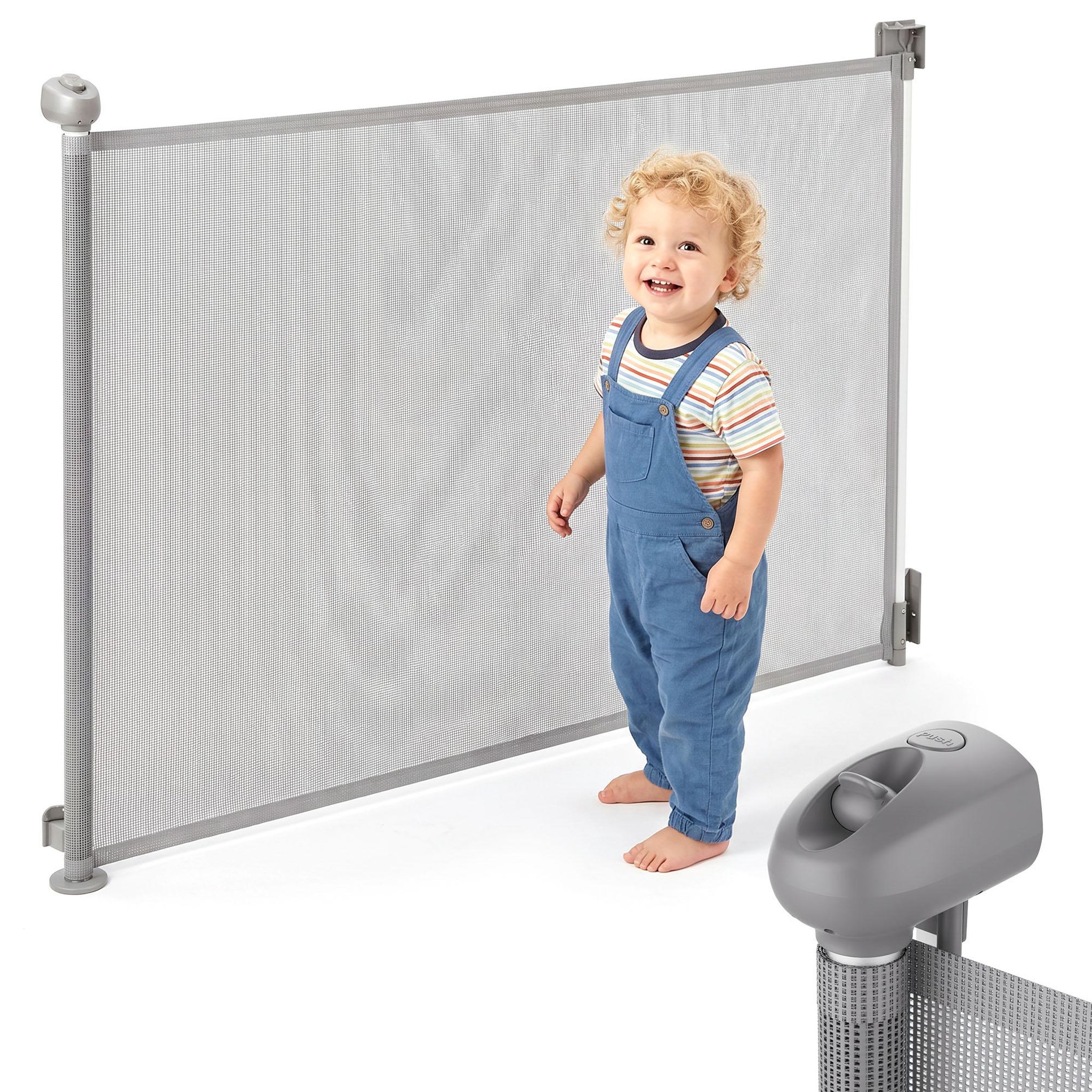 MOBY SYSTEM Barrière de sécurité rétractable Moby-System STAIRSAFE 140 cm avec verrouillage automatique