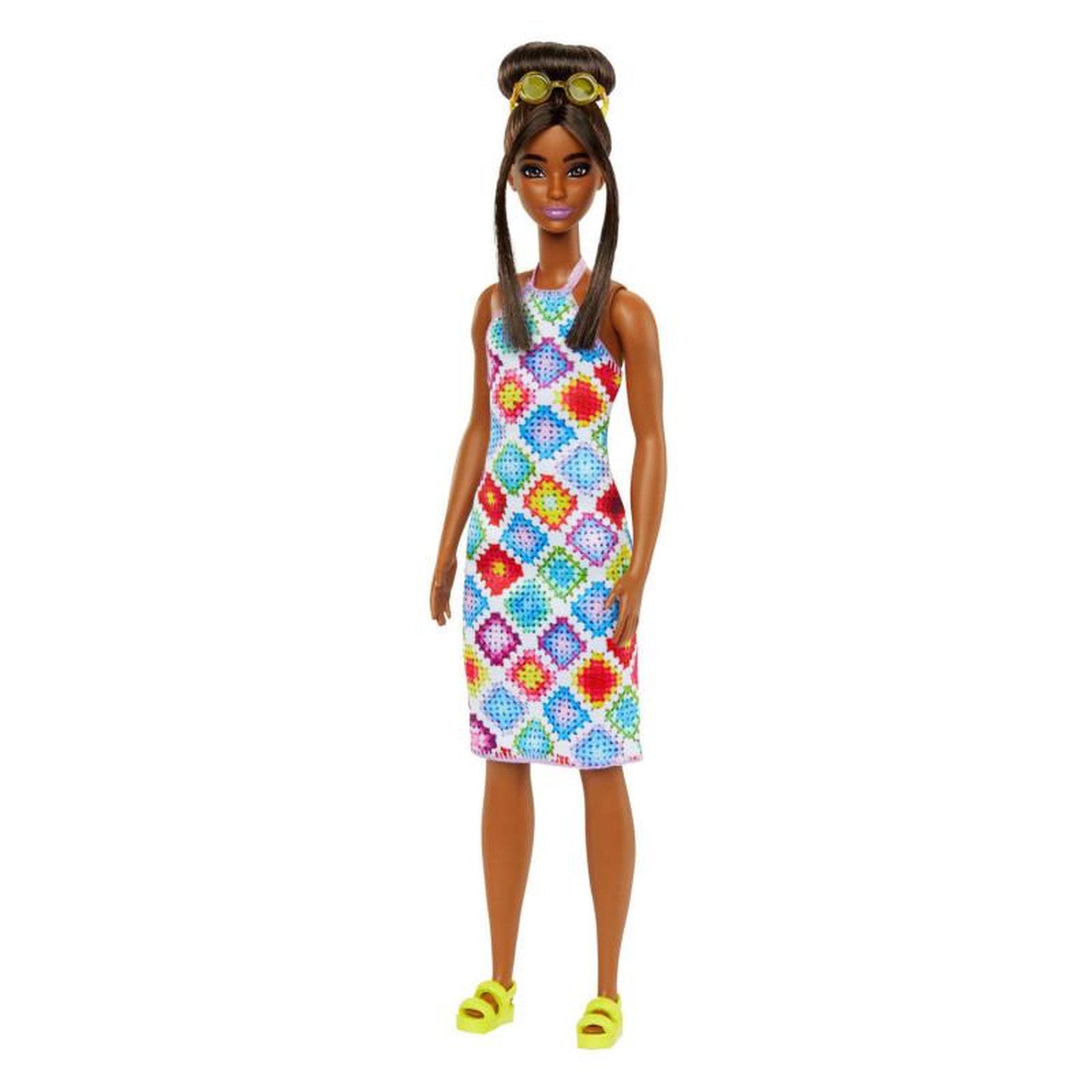 Voir la diapositive 4 : MATTEL Mattel - Barbie Fashionista Doll - Diamond Crochet HJT07